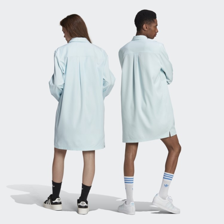 Camisa Azul Adidas Adicolor Contempo Sob Medida (gênero Neutro)