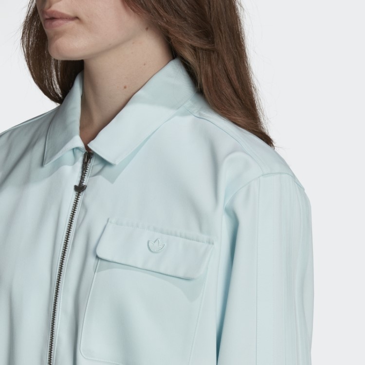 Camisa Azul Adidas Adicolor Contempo Sob Medida (gênero Neutro)