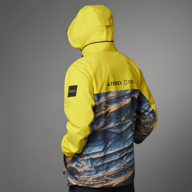 Jaqueta Amarela Eqt Adidas National Geografic Rain.rdy