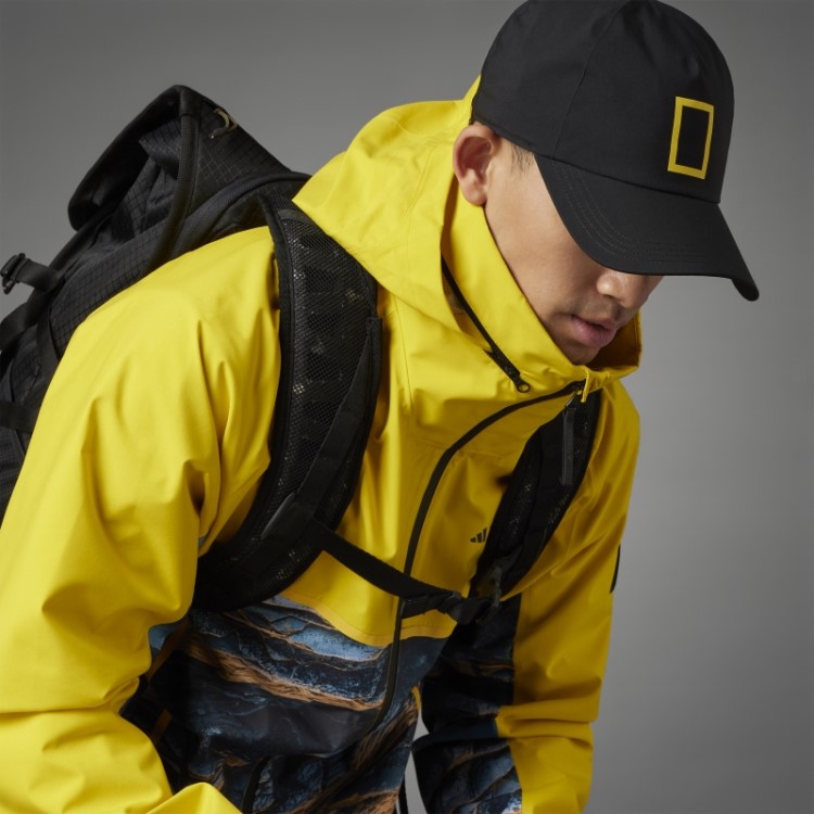 Jaqueta Amarela Eqt Adidas National Geografic Rain.rdy