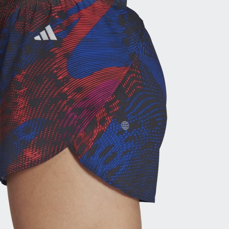 Adidas Adizero Shorts Split Fúcsia Para Corrida