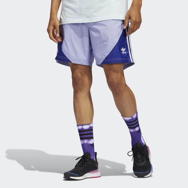 Shorts Sst De Verão Dust Roxo Adidas