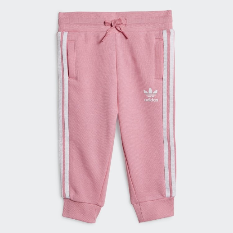 Conjunto De Moletom Rosa Adidas