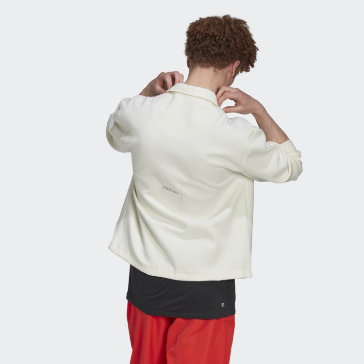 Jaqueta Treinador Adidas Branca