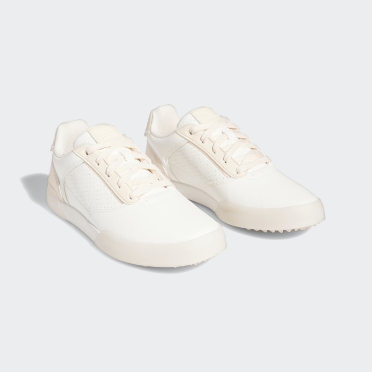 Elegantes Sapatos De Golfe Brancos Retrocross Spikeless Da Adidas