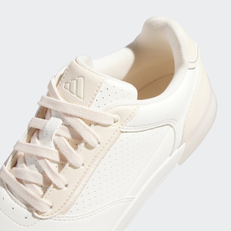 Elegantes Sapatos De Golfe Brancos Retrocross Spikeless Da Adidas