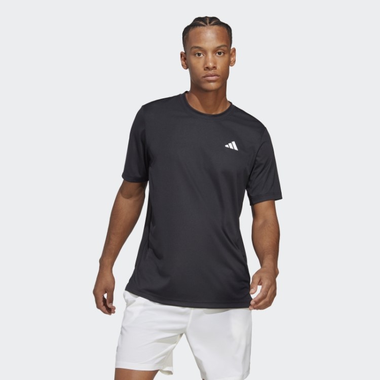 Camiseta De Tênis Do Clube Adidas Preta