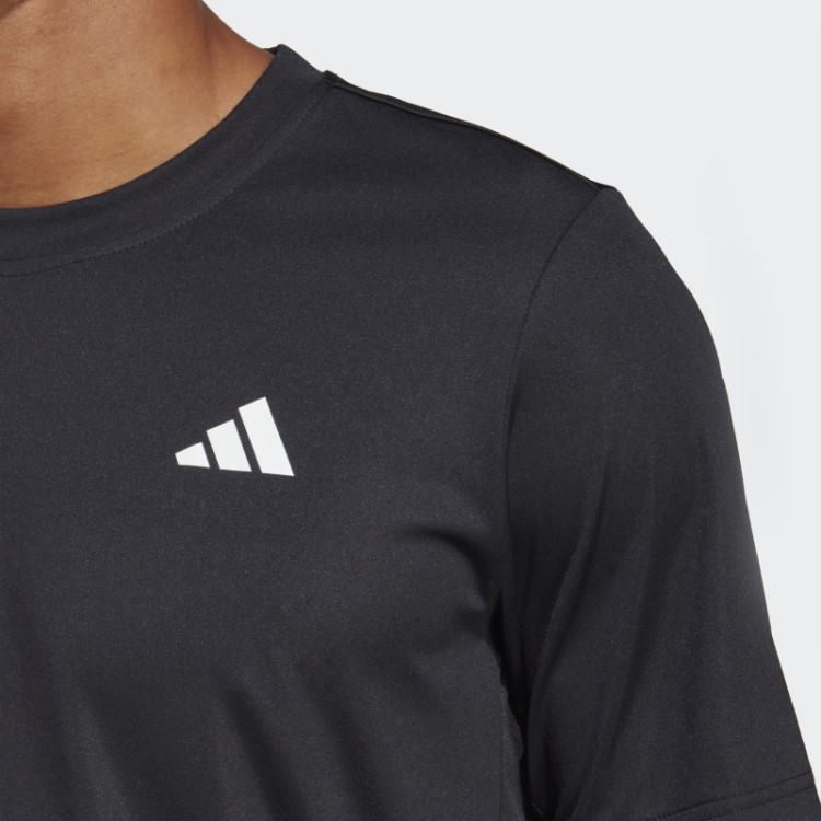 Camiseta De Tênis Do Clube Adidas Preta