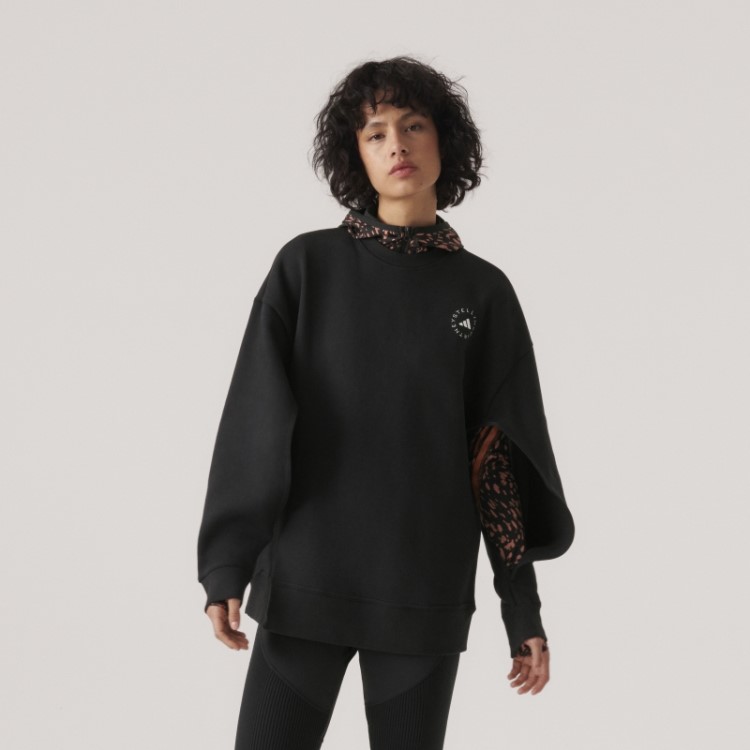 Moletom Preto Fashion Adidas By Stella Mccartney