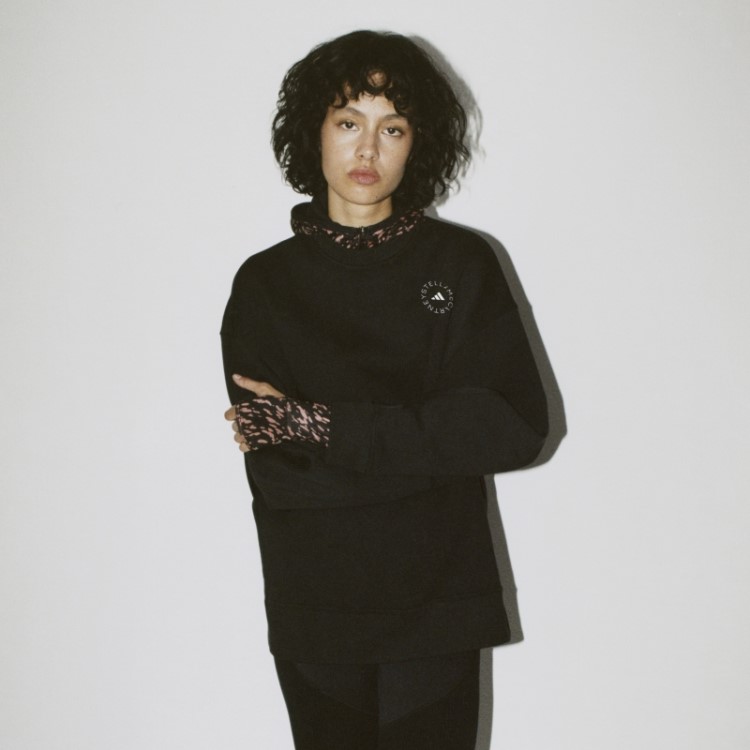 Moletom Preto Fashion Adidas By Stella Mccartney