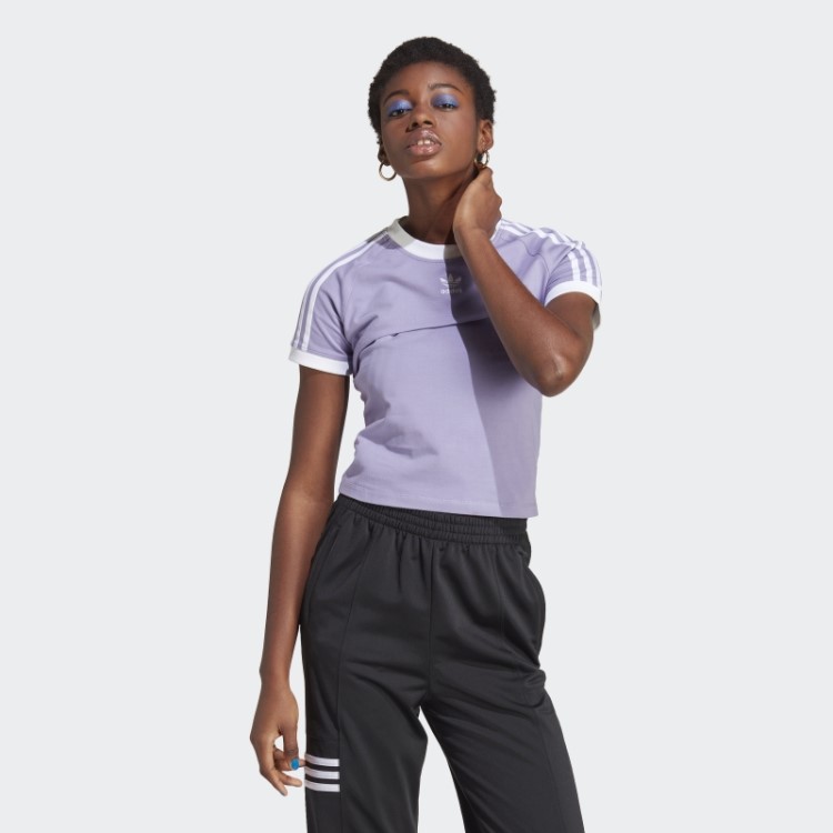 Camiseta Lilás Sempre Original Adidas