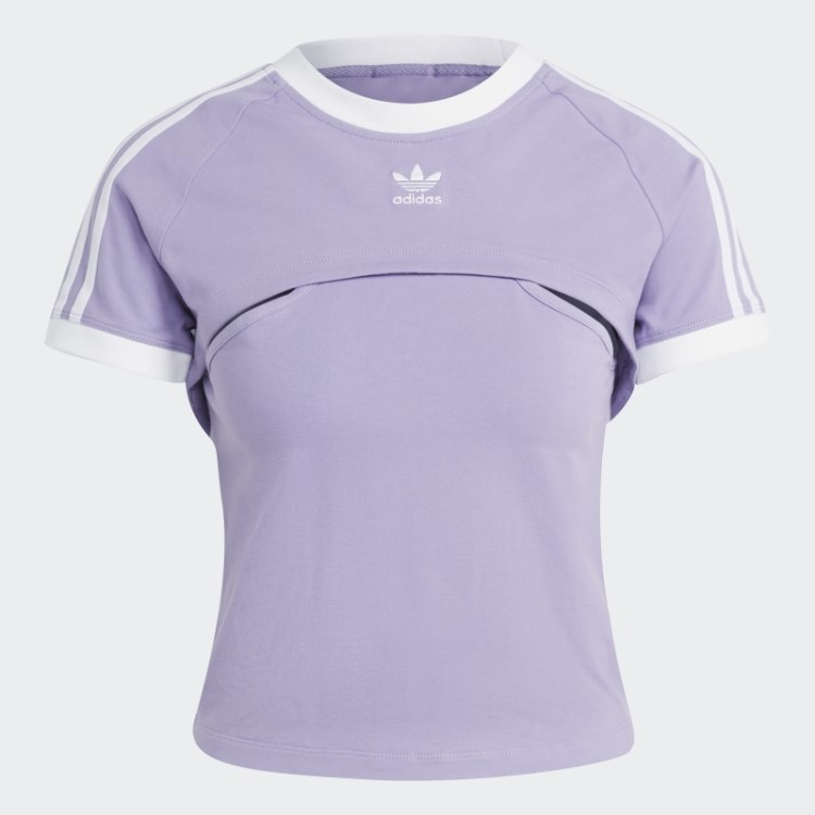 Camiseta Lilás Sempre Original Adidas