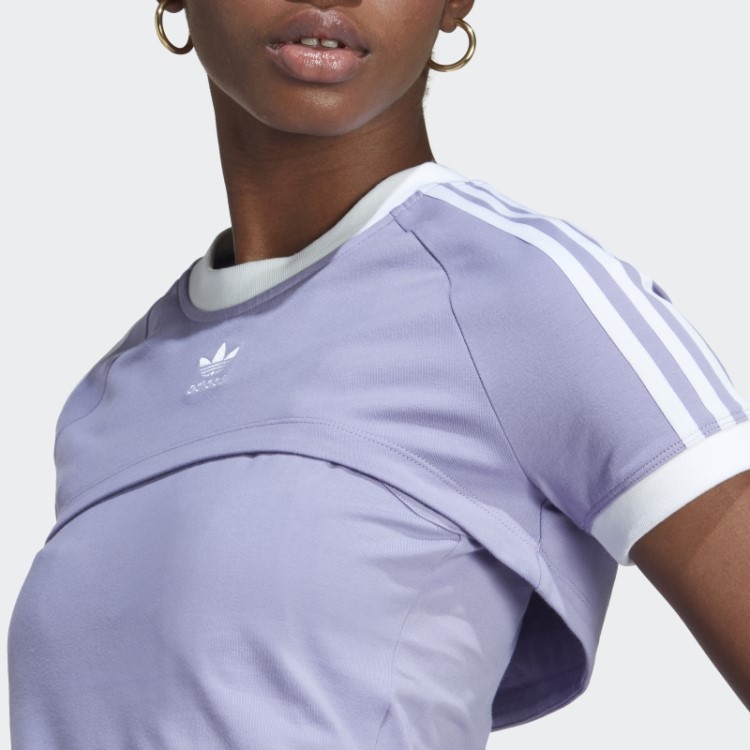 Camiseta Lilás Sempre Original Adidas
