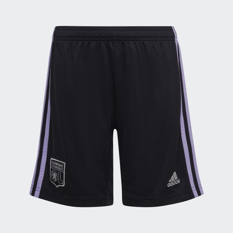 Olympique Lyonnais 22/23 Terceiro Calção Adidas Preto
