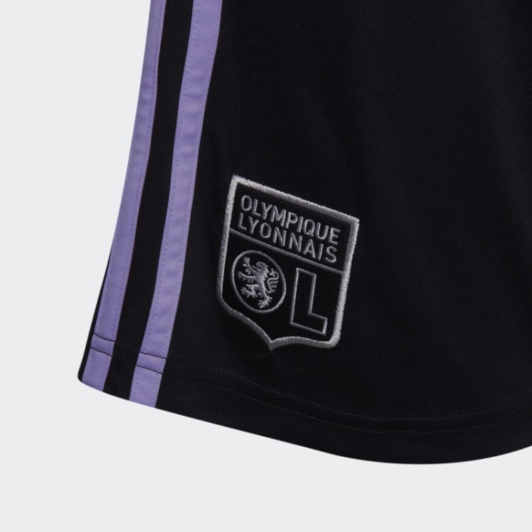 Olympique Lyonnais 22/23 Terceiro Calção Adidas Preto