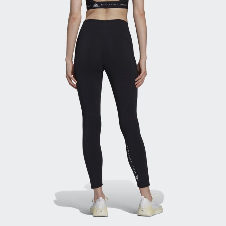 Leggings De Yoga Adidas By Stella Mccartney 7/8 Fashion Preto