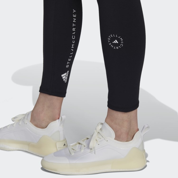 Leggings De Ioga Adidas By Stella Mccartney 7/8 Moda Preta