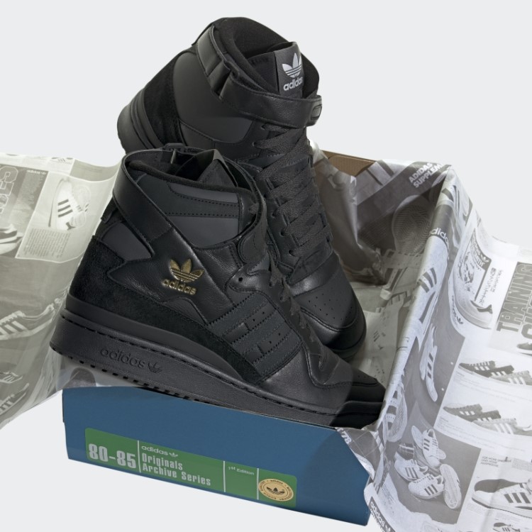 Sapato Alto Adidas Forum 84 Preto