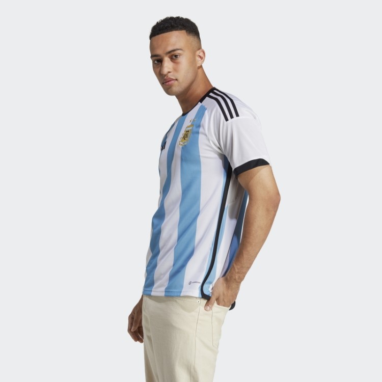 Adidas Argentina 22 Camisa Casa Branca