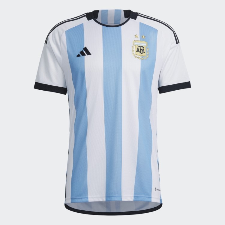 Adidas Argentina 22 Camisa Casa Branca