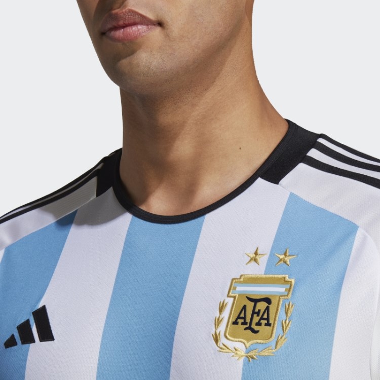 Adidas Argentina 22 Camisa Casa Branca
