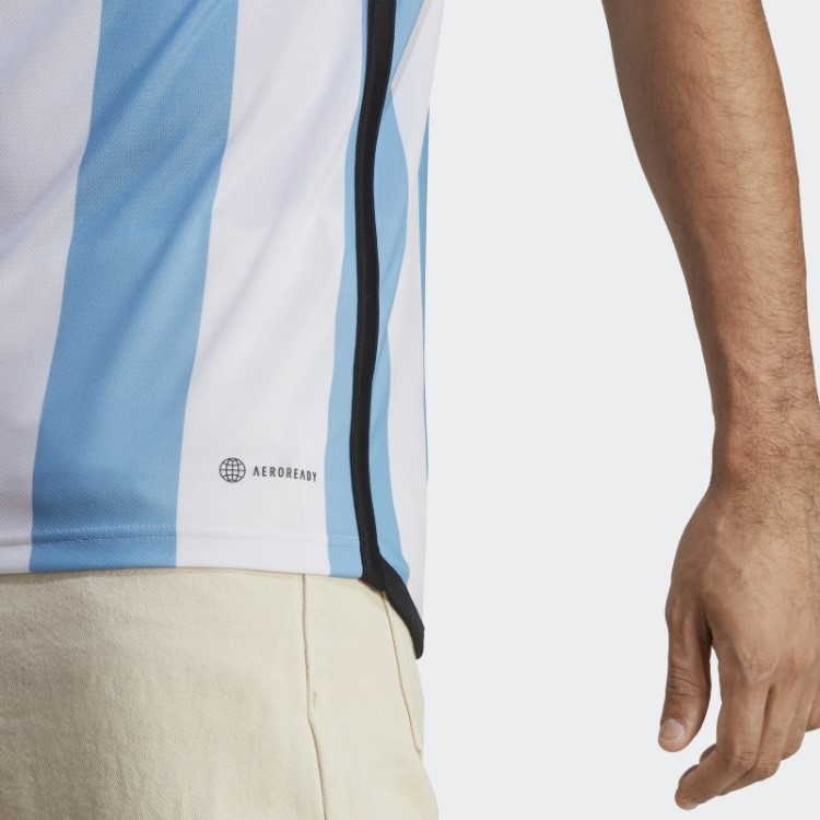 Adidas Argentina 22 Camisa Casa Branca