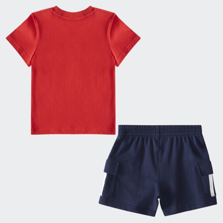 Conjunto Curto Ib Sstee Cargo Escarlate Adidas