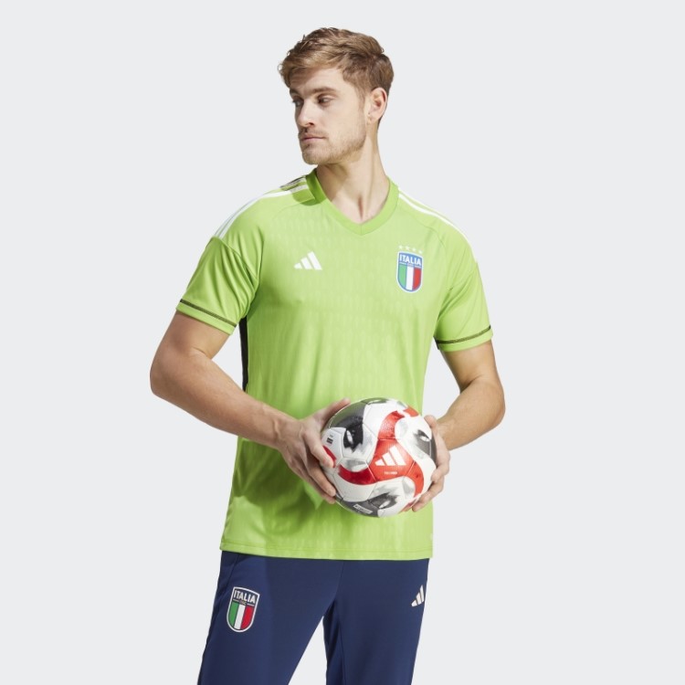 Camisa De Goleiro Adidas Sol Green2 Itália 23