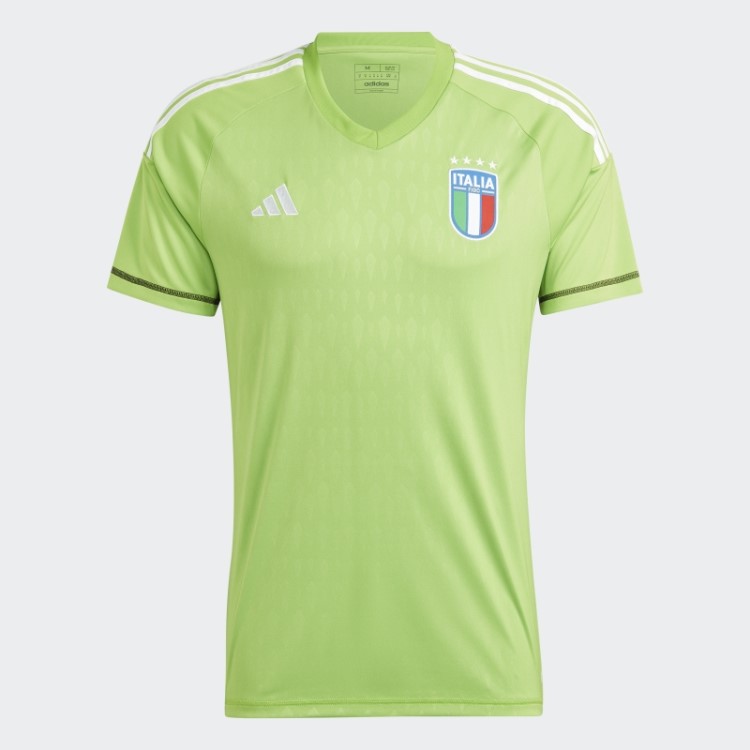 Camisa De Goleiro Adidas Sol Green2 Itália 23