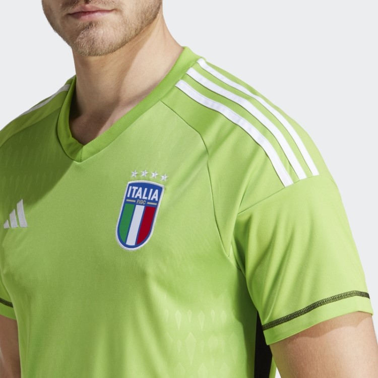 Camisa De Goleiro Adidas Sol Green2 Itália 23