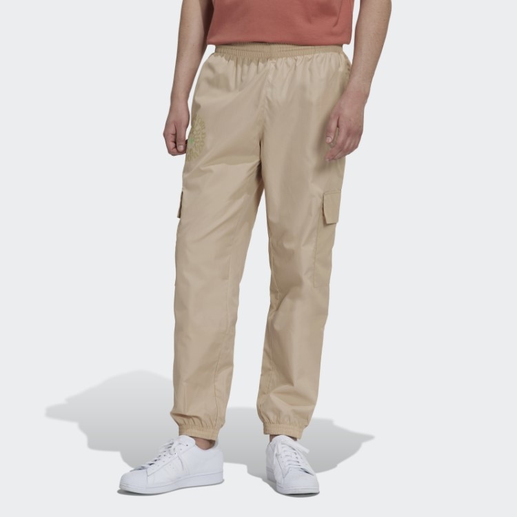 Calça Cargo Ozworld Com Estampa Bege Adidas