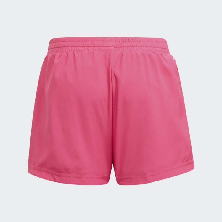 Adidas Projetado Para Mover Shorts De 3 Listras Real Magenta Quente