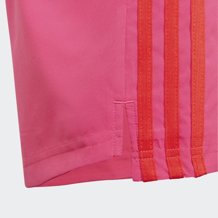Adidas Projetado Para Mover Shorts De 3 Listras Real Magenta Quente