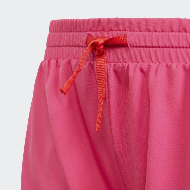 Adidas Projetado Para Mover Shorts De 3 Listras Real Magenta Quente