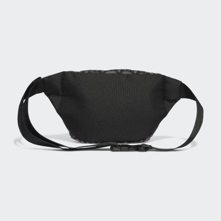 Bolsa De Cintura Monograma Preta Adidas