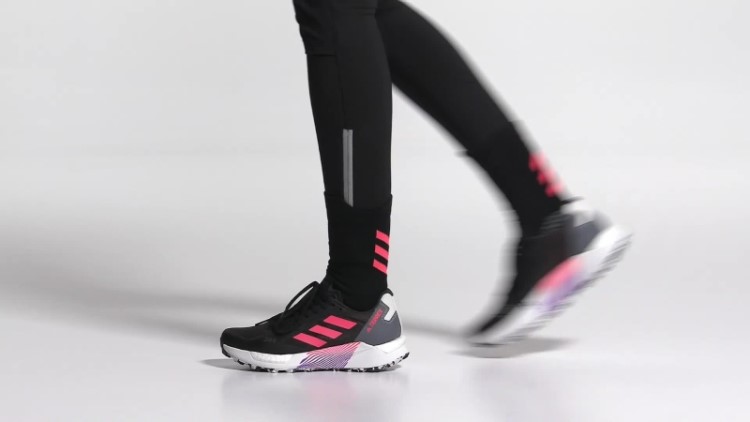 Tênis De Corrida Terrex Agravic Ultra Trail Adidas Preto