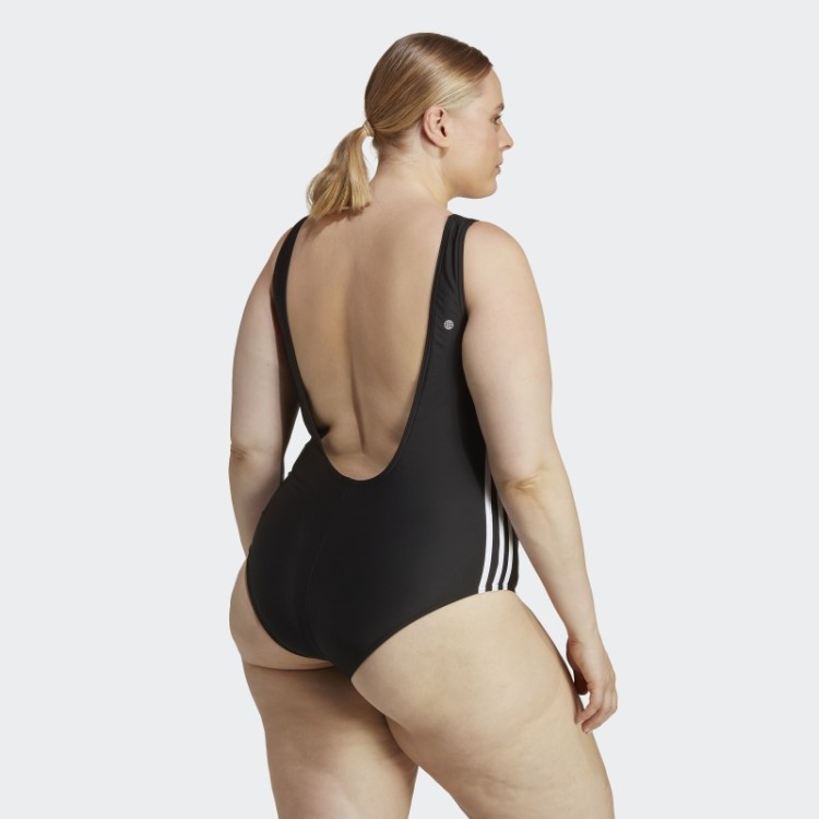 Fato De Banho Adicolor Com As 3 Riscas (tamanho Grande) Preto Adidas