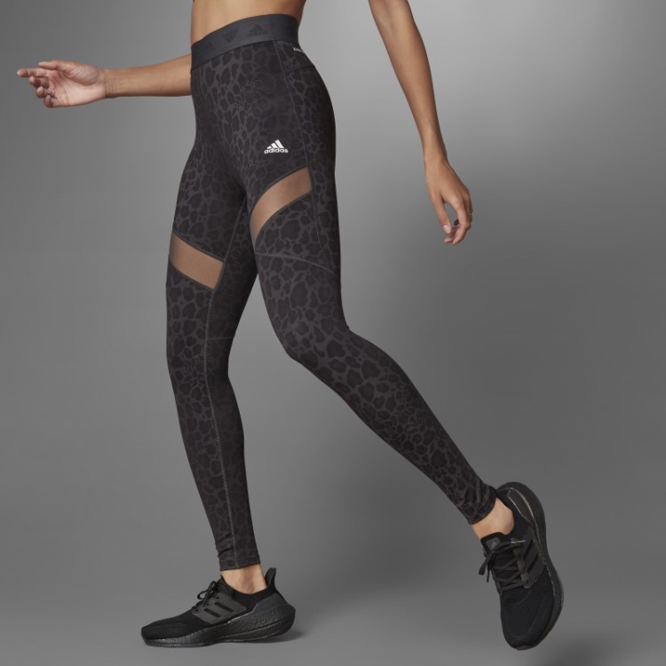 Meia-calça Longa Adidas Hiperglam Multicolorida