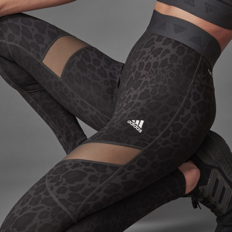 Meia-calça Longa Adidas Hiperglam Multicolorida