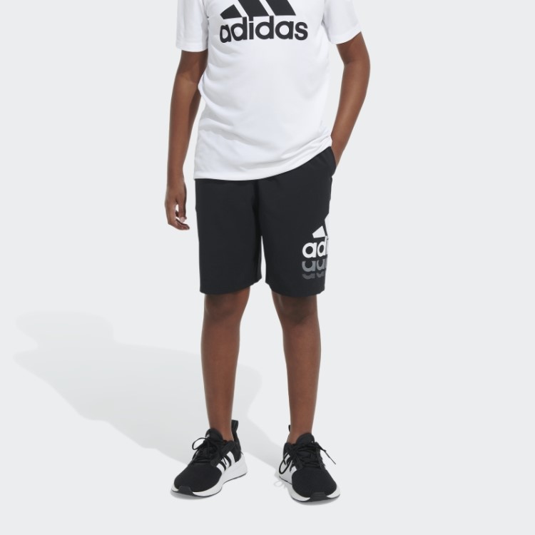 Emblema Tecido Essencial De Shorts Esportivos Adidas Preto