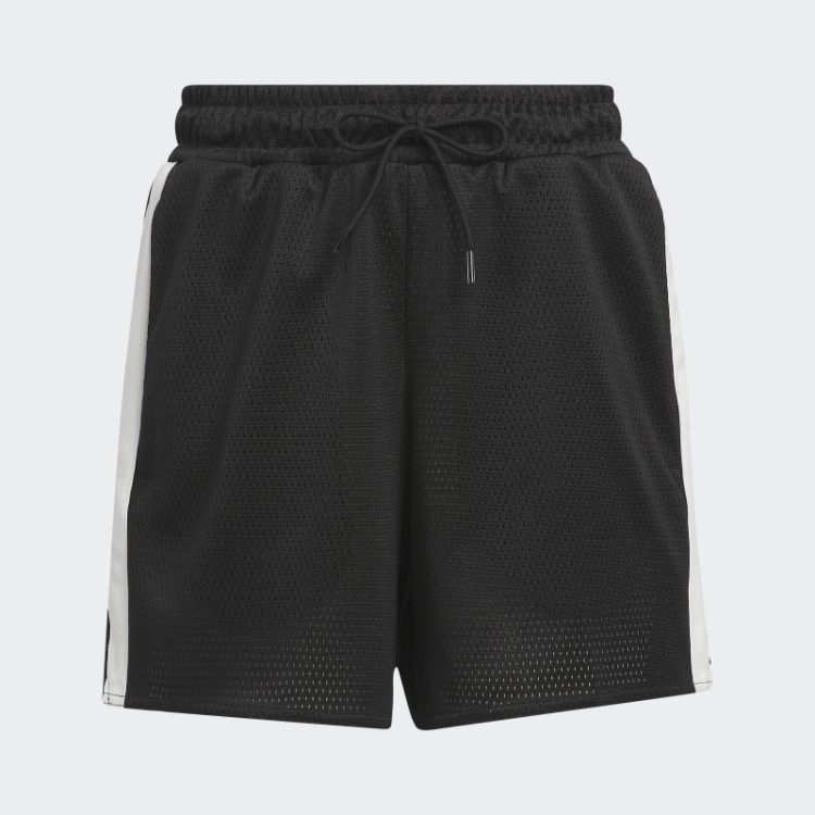 Bermuda De Basquete Adidas Select 3 Listras Preta