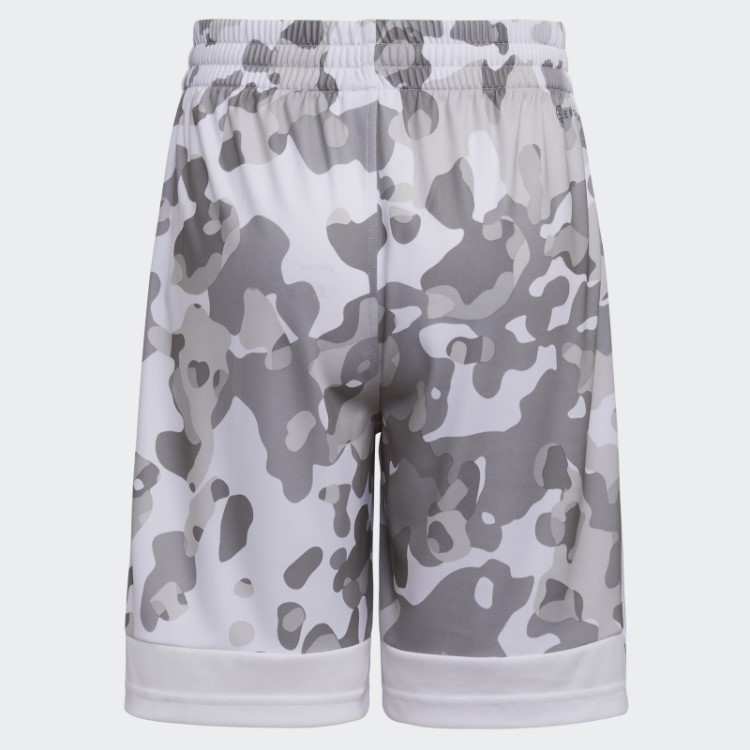 Short Camuflado Com Estampa Allover Branco Adidas