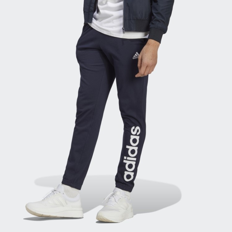 Ink Adidas Essentials Jogger De Jérsei Simples Com Punho Elástico Afunilado
