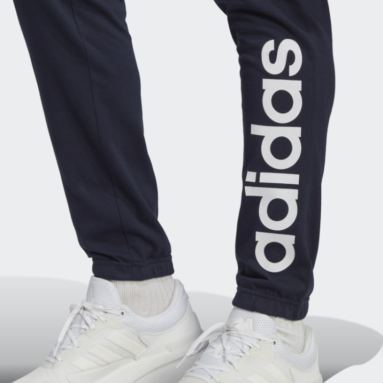 Ink Adidas Essentials Jogger De Jérsei Simples Com Punho Elástico Afunilado