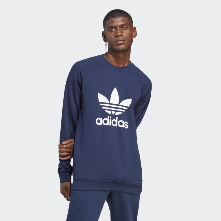 Adidas Adicolor Classics Trefoil Moletom Noite índigo Noite