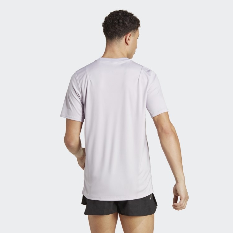 Camiseta De Corrida Adidas X Parley Hot Dawn Prateado