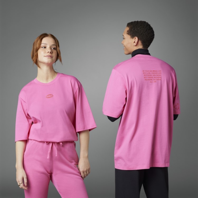 Camiseta Magenta Dia Dos Namorados Adidas