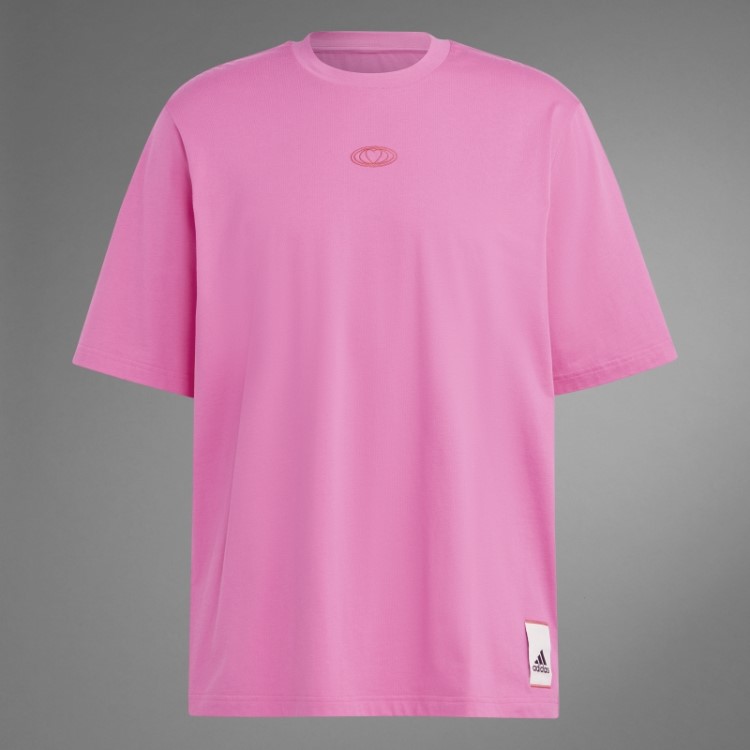 Camiseta Magenta Dia Dos Namorados Adidas