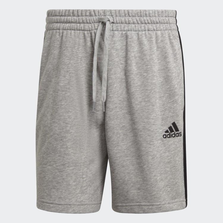Adidas Essentials Short French Terry Com As Três Listras Preto