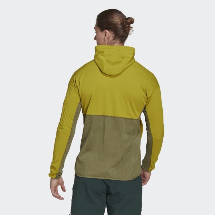 Adidas Terrex Zupahike Jaqueta De Lã Com Capuz Verde-oliva